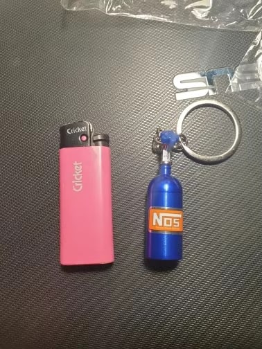 NOS Nitrous Keychain